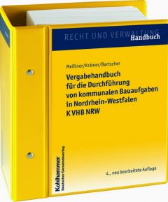 Vergabehandbuch für die Durchführung von kommunalen Bauaufgaben in Nordrhein-Westfalen