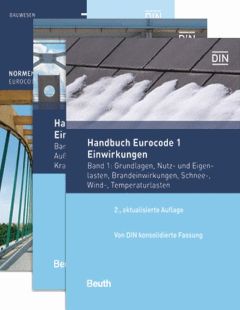Normen-Handbuch Eurocode 1 - Einwirkungen. Paket: Band 1 bis Band 3