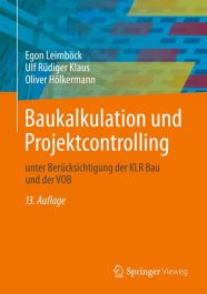 Baukalkulation Und Projektcontrolling | Bücher & DIN-Normen Zu Bau ...